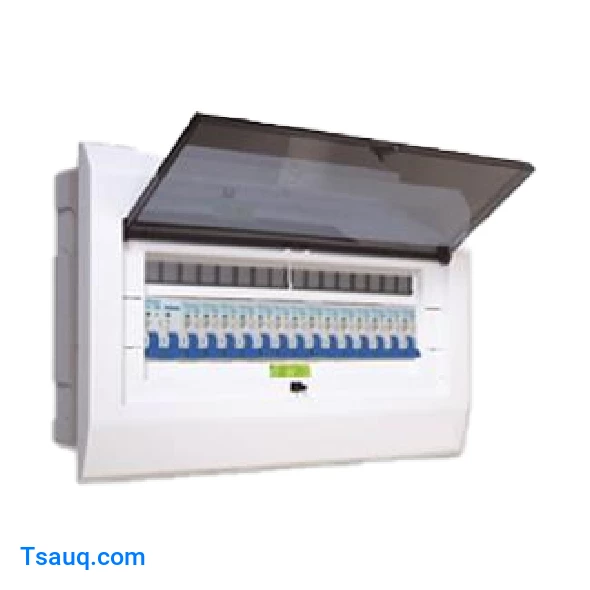 لوحة كهرباء V10 فينوس 19 خط، MCB، قاعدة بلاستيك & وجه بلاستيك